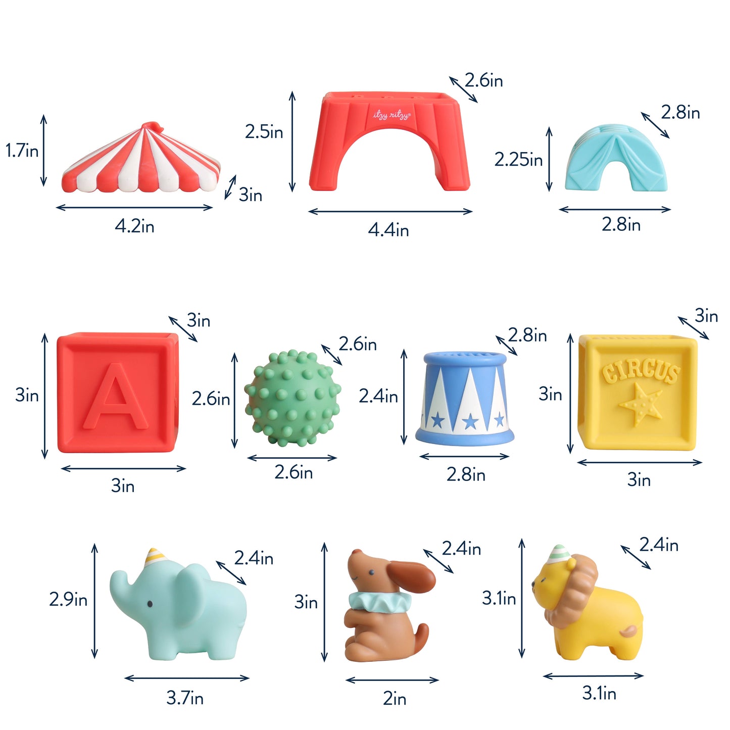 Itzy Ritzy - Itzy Blocks - Circus