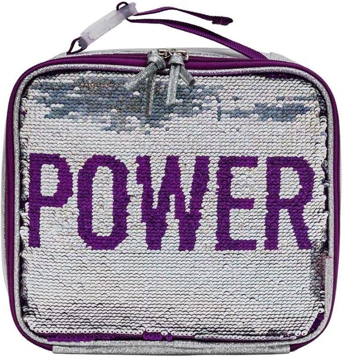 Skechers - Glitter Lunch Bag with Reversible Sequin