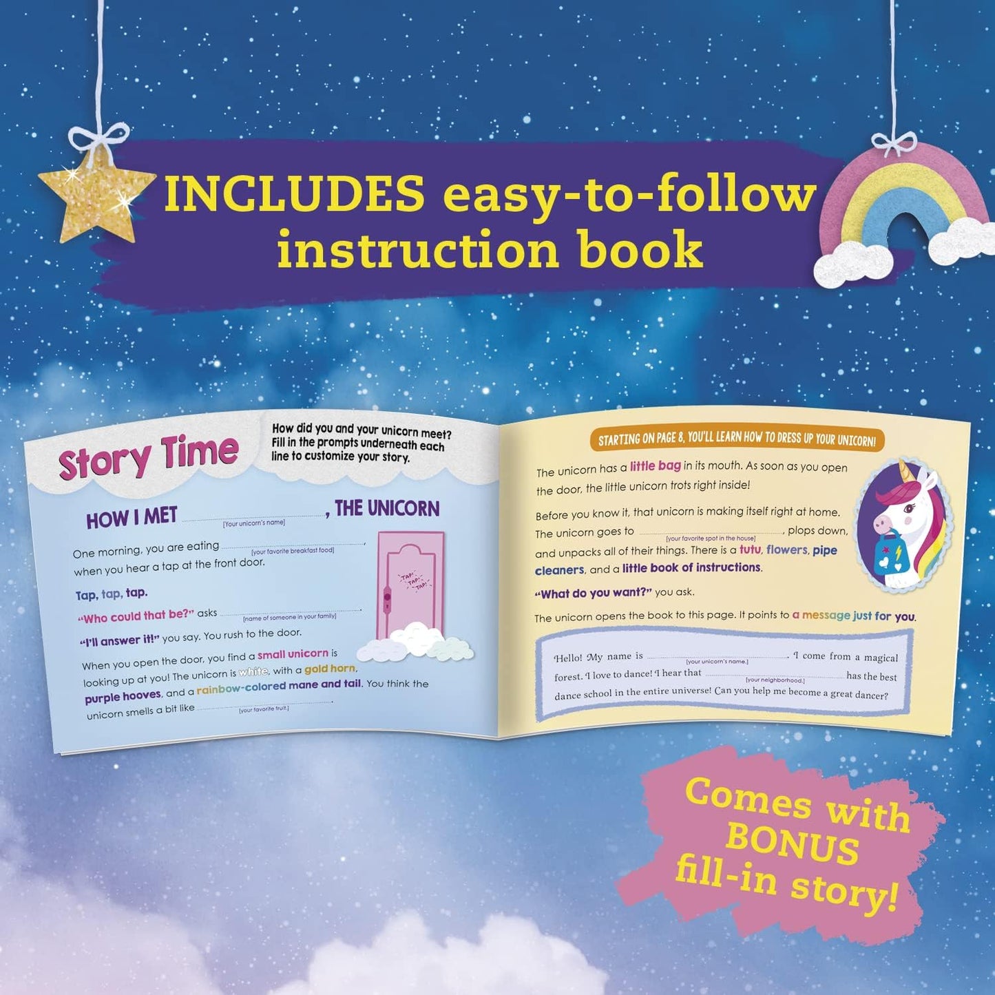 SCHOLASTIC - Craft & Snuggle: My Pet Unicorn