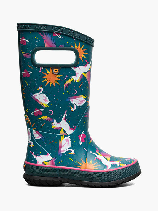 Bogs Rainboot Unicorn Swan