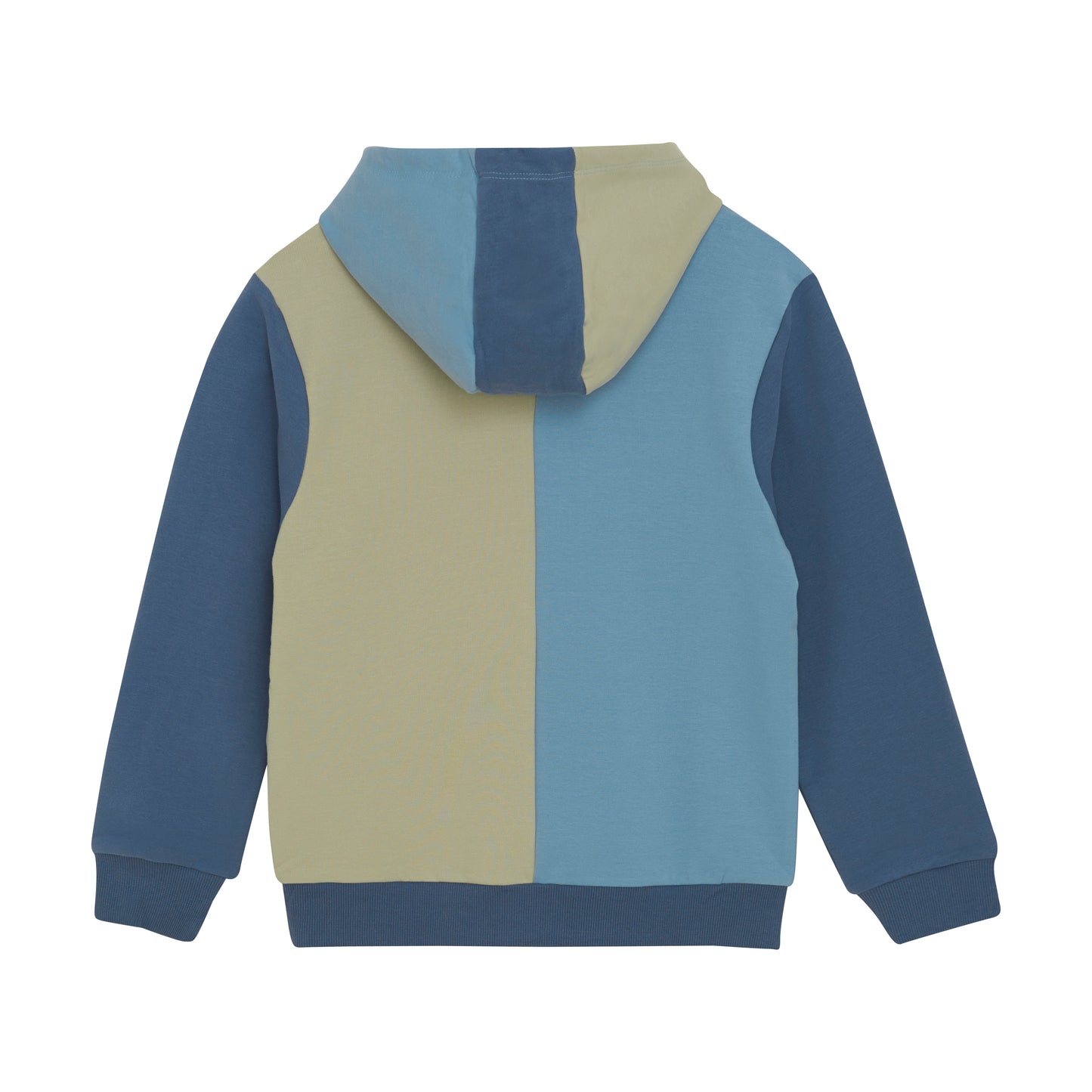 Color Kids Sweat Hoodie - Colorblock 6Y