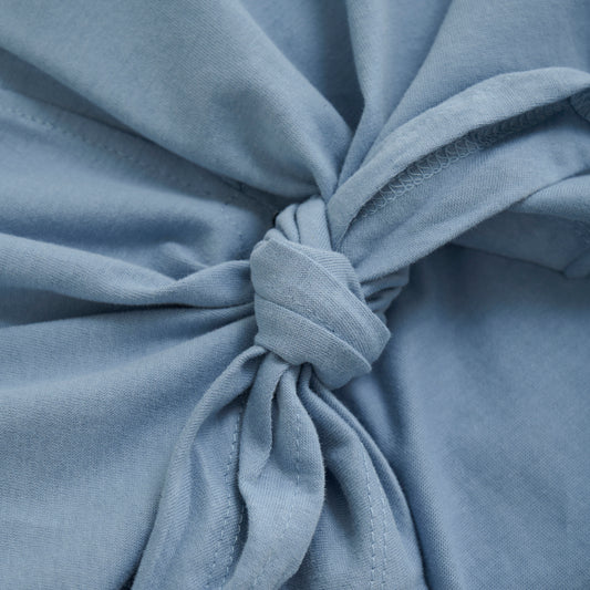 Color Kids - T-shirt W. Knot -Short Sleeve - 6Y