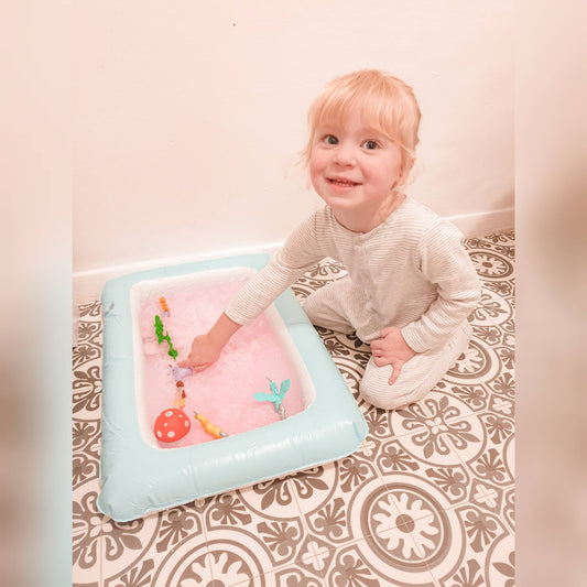 Zimpli Inflatable Play Tray - Children'S Messy Play Sandbox