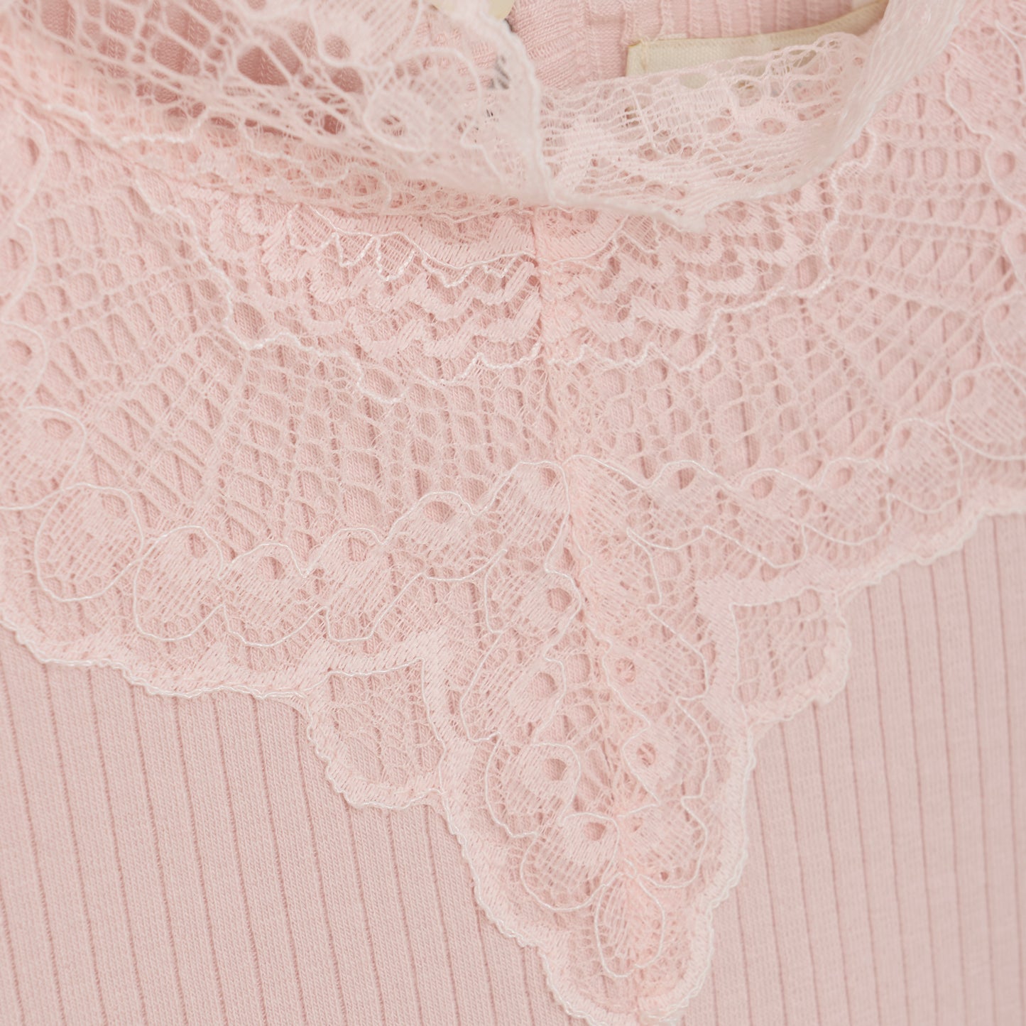 Creamie T-shirt SS Pink Lace 8Y