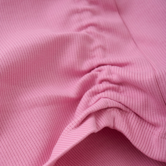 Creamie T-shirt SS Rib Pink - 8Y