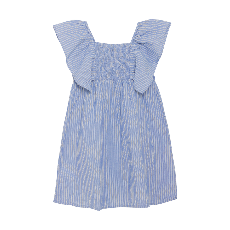 Creamie Woven Stripe Dress