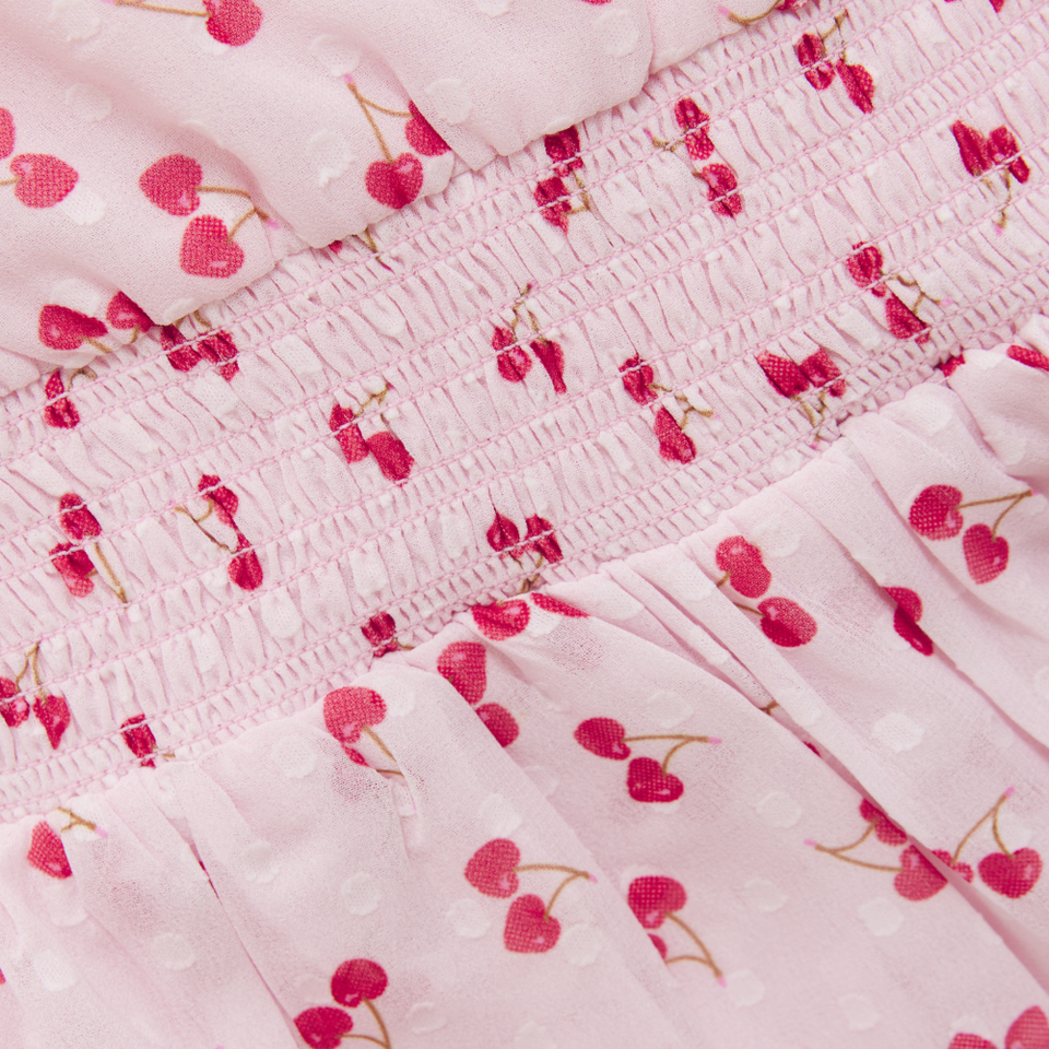 Creamie Crepe Dobby Dress