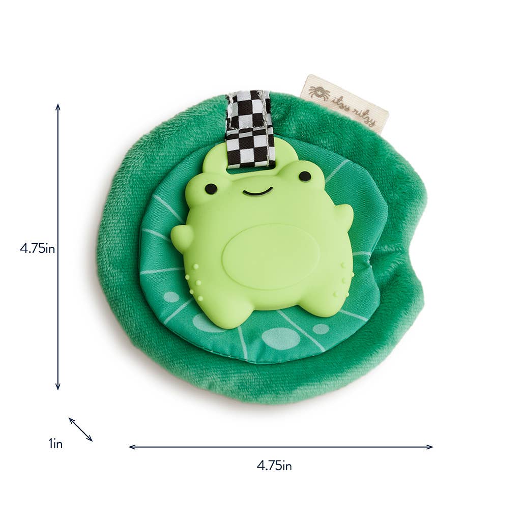 Itzy Ritzy - Sweetie Crinkle: Frog Silicone Teether