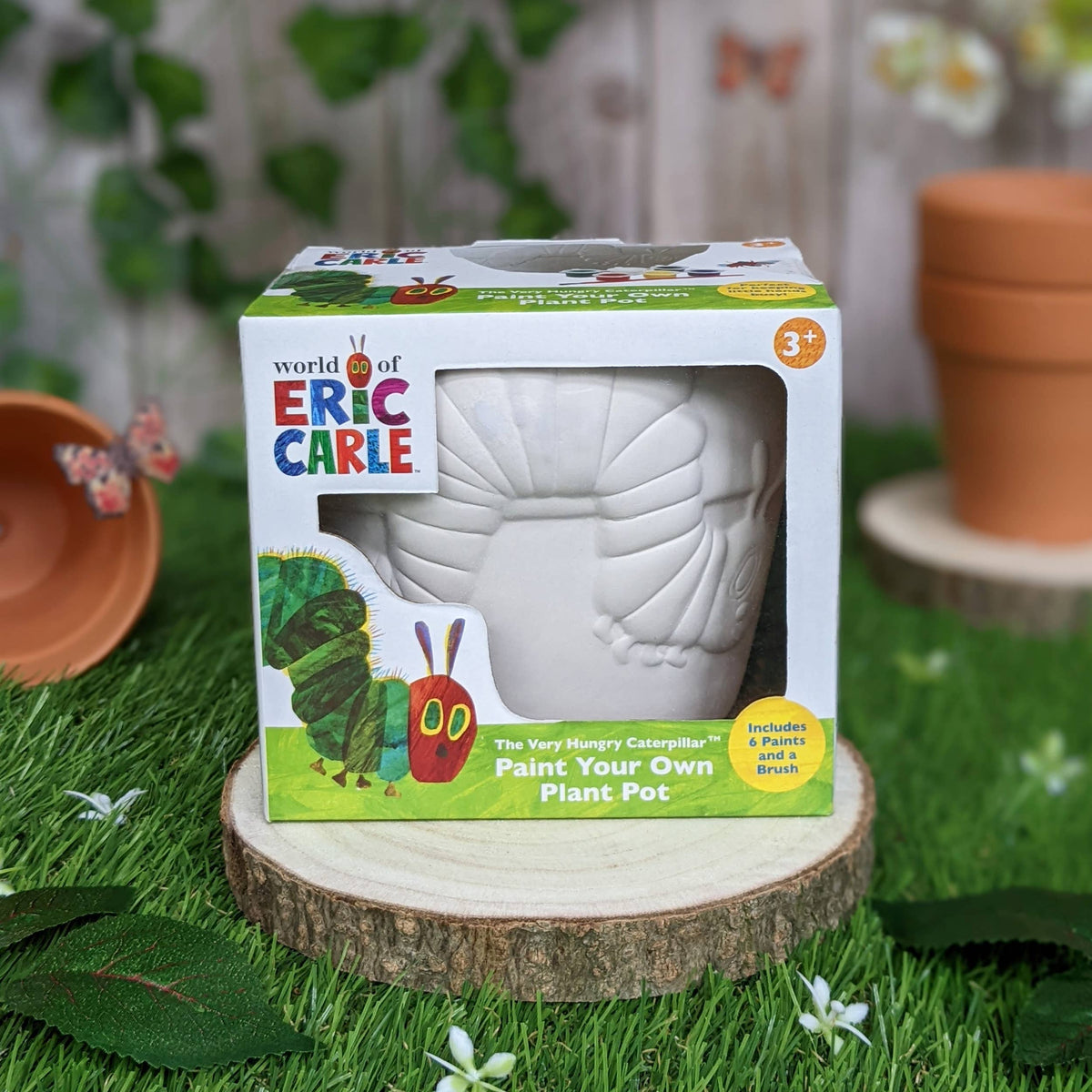 Robert Frederick - Paint Your Own Plant Pot - The Very Hungry Caterpillar