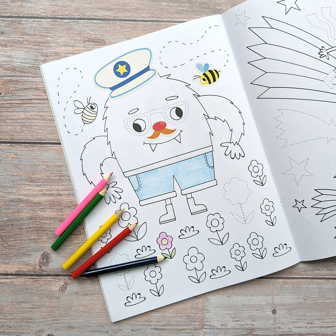 Robert Frederick - Dress Me Up Colouring And Activity Book - Aliens