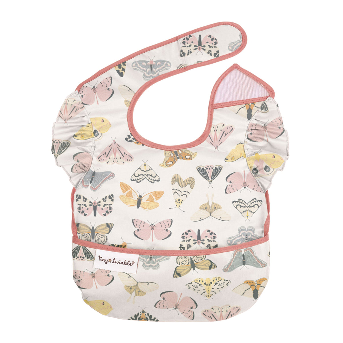 Tiny Twinkle - Mess-proof Easy Bib Ruffle - Single Bibs