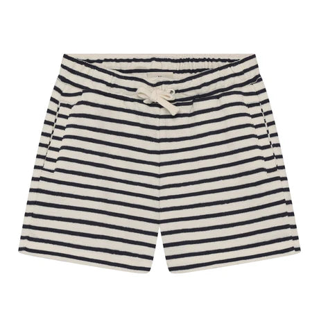 Minymo - Knit Cotton Striped Shorts