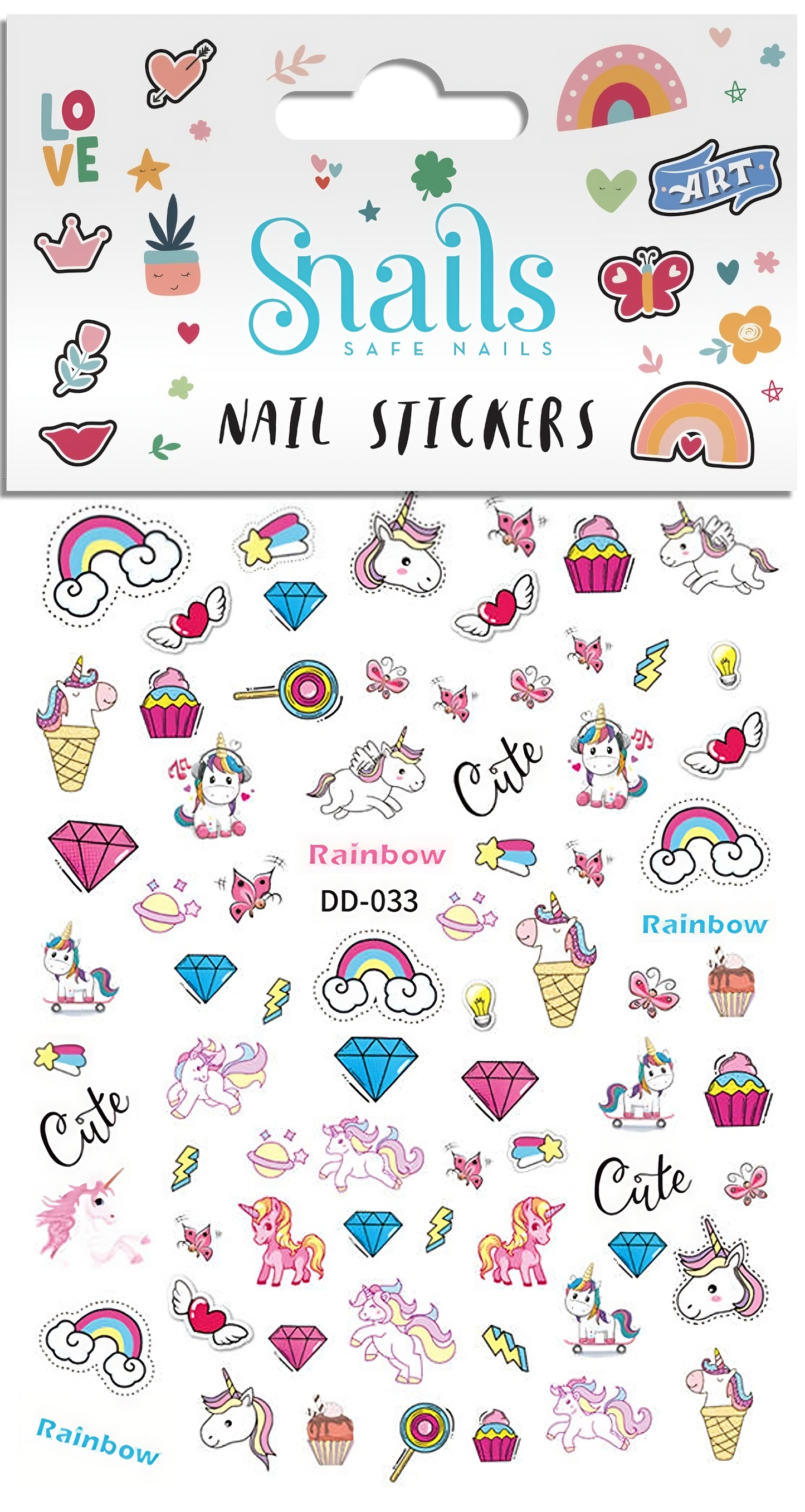 Snails - Nail Stickers