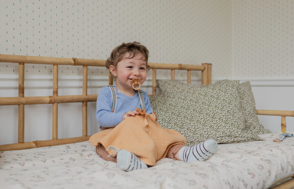 BIBS® Pacifier Boheme Latex 2 PK Blush Glow/ Vanilla Glow