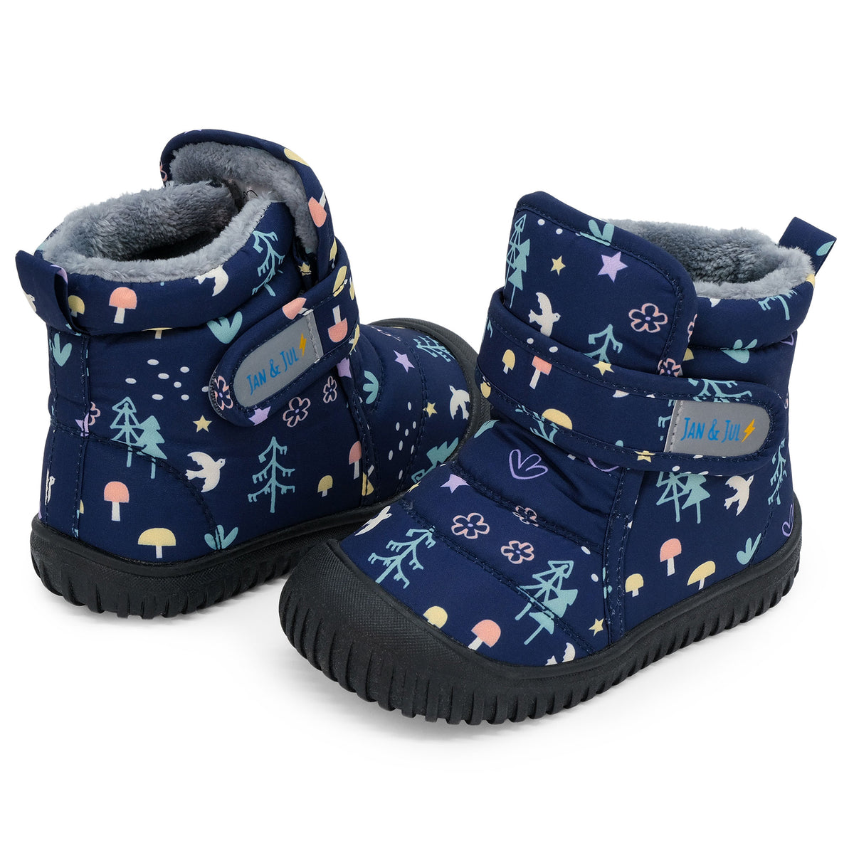 Jan & Jul - Kids Insulated Toddler Ankle Toasty Dry Booties