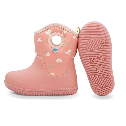 Jan & Jul Apricot Flower | Toasty-Dry Lite Winter Boots