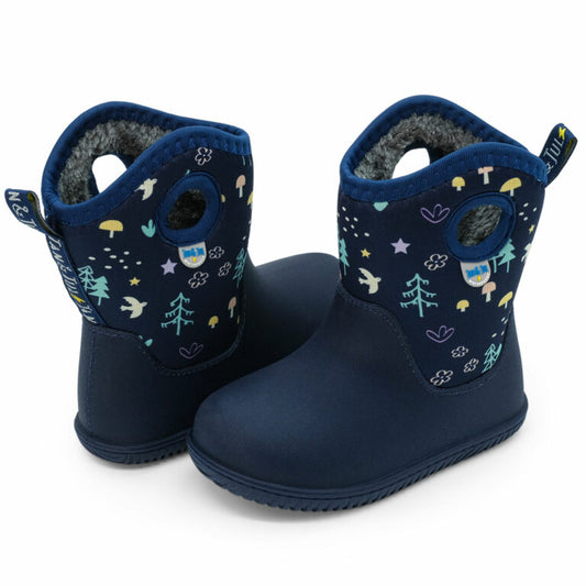 Jan & Jul Navy Forest | Toasty-Dry Lite Winter Boots