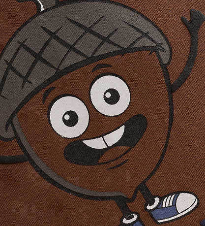Minymo - Accorn LS Brown T-Shirt - 5Y