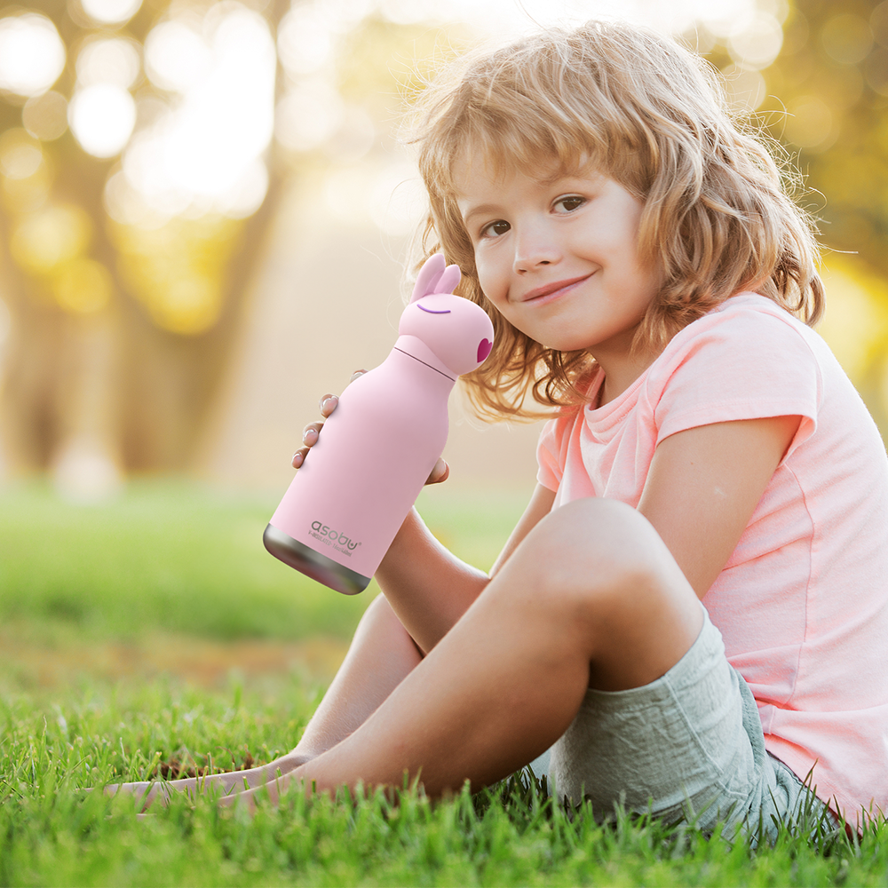 Asobu - 16 oz Bestie Animal Bottle - BUNNY