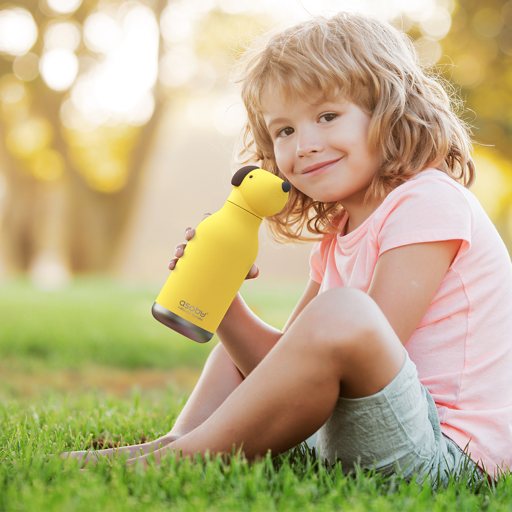 Asobu - 16 oz Bestie Animal Bottle - DOG