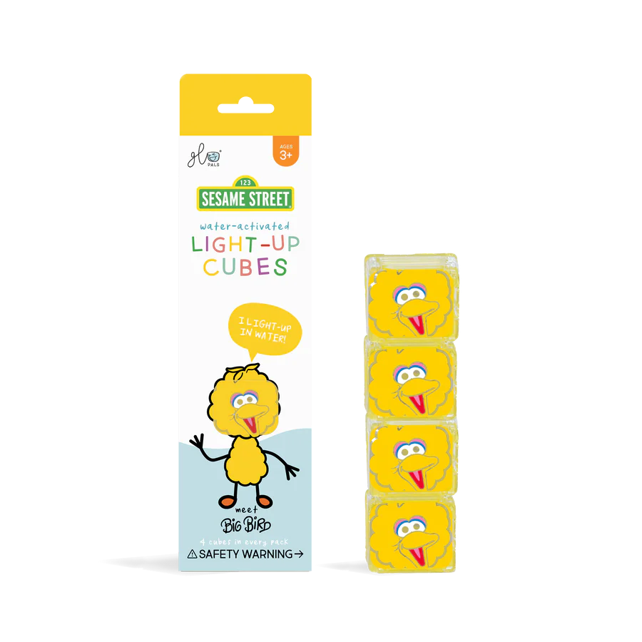 Big Bird Light-Up Cubes, children's toys