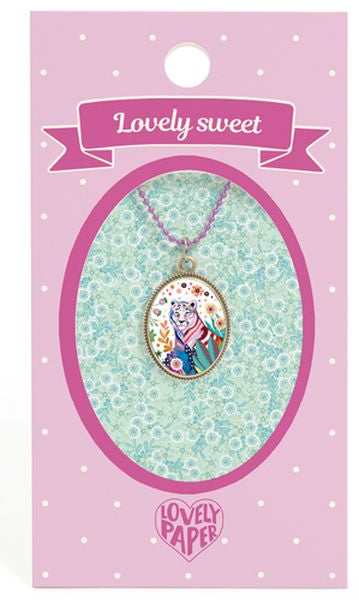 Djeco Lovely Sweet Tiger Necklace