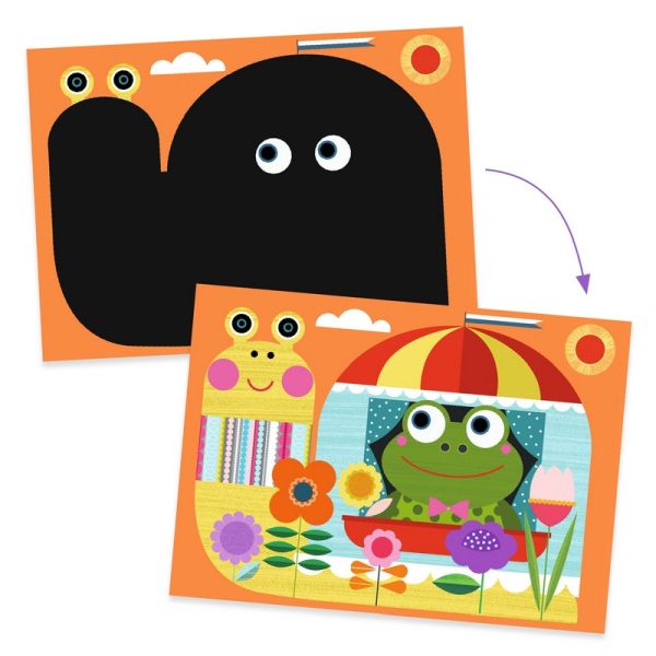 Djeco - Scratch Card Activity: It's Fun to Discover