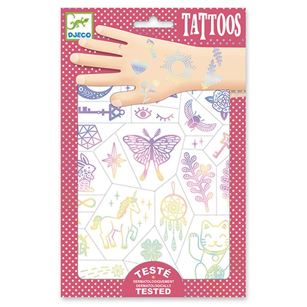 Djeco - Temporary Tattoos Two-Page Sets