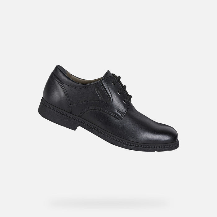 Geox Federico Derby Style Lace Up Dress Shoe