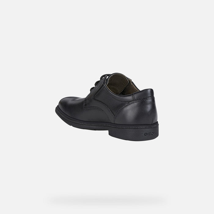 Geox Federico Derby Style Lace Up Dress Shoe