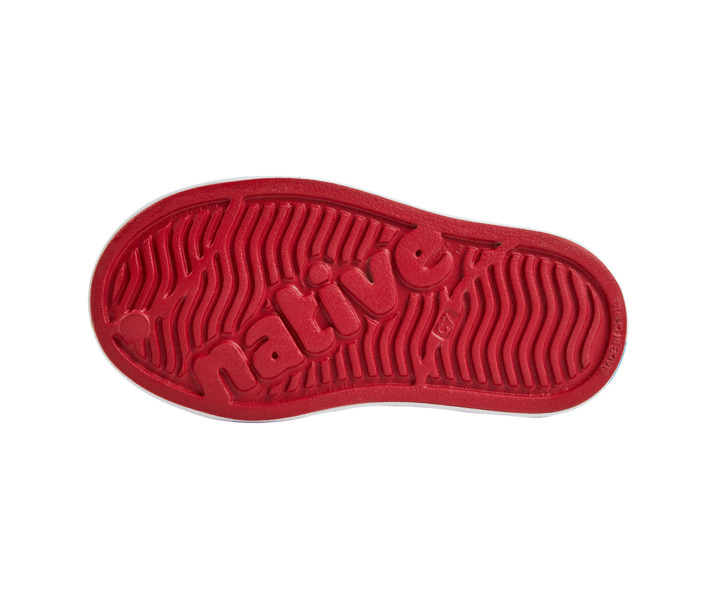 Native Shoes - Jefferson Bio Bling Kids - Ruby Bling/Shell white