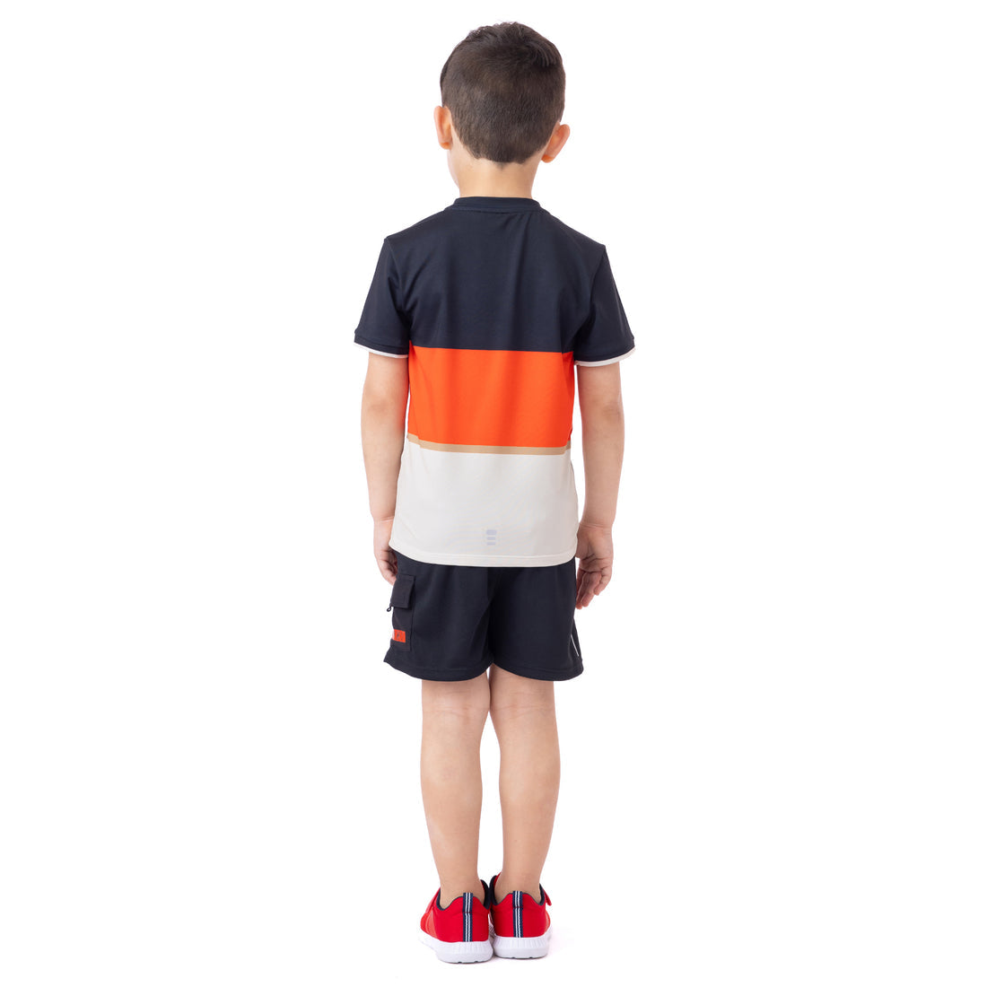 Nano- Boys Black Athletic T-Shirt