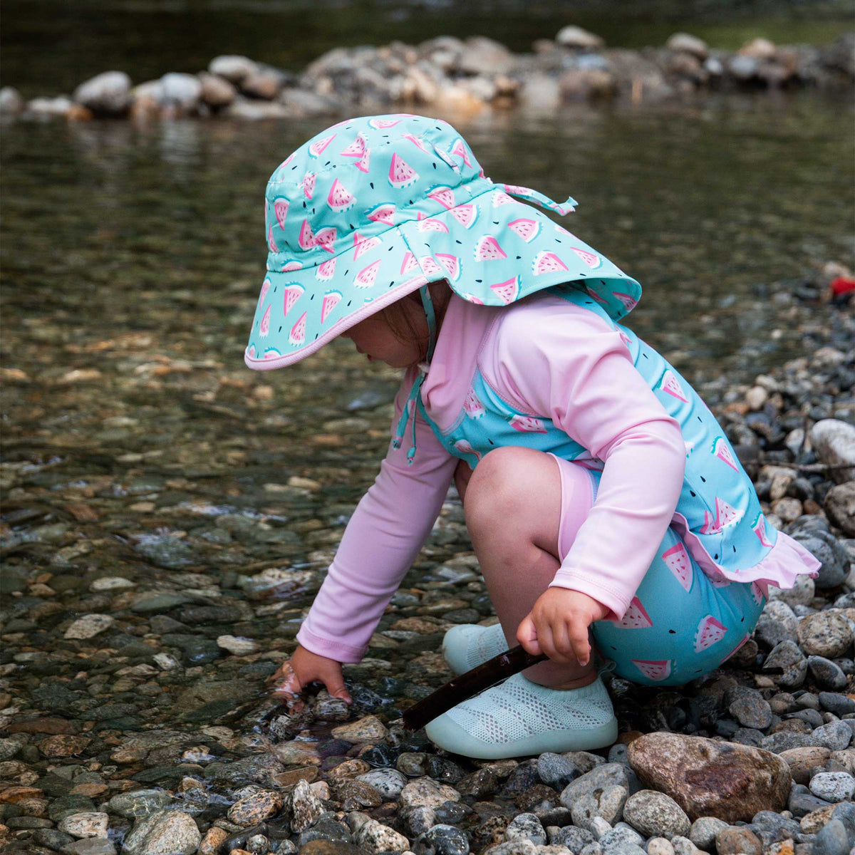 Jan & Jul - Aqua Dry Kids Water Repellent Xplorer Hat