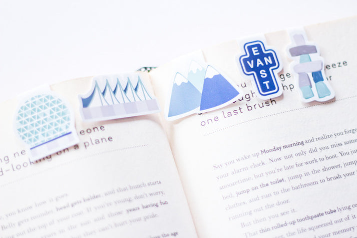 Craftedvan - Vancouver Mini Magnetic Bookmarks 5-pack