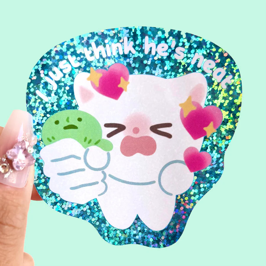 Maobabie Vinyl Sticker - I Just Think He's Neat!