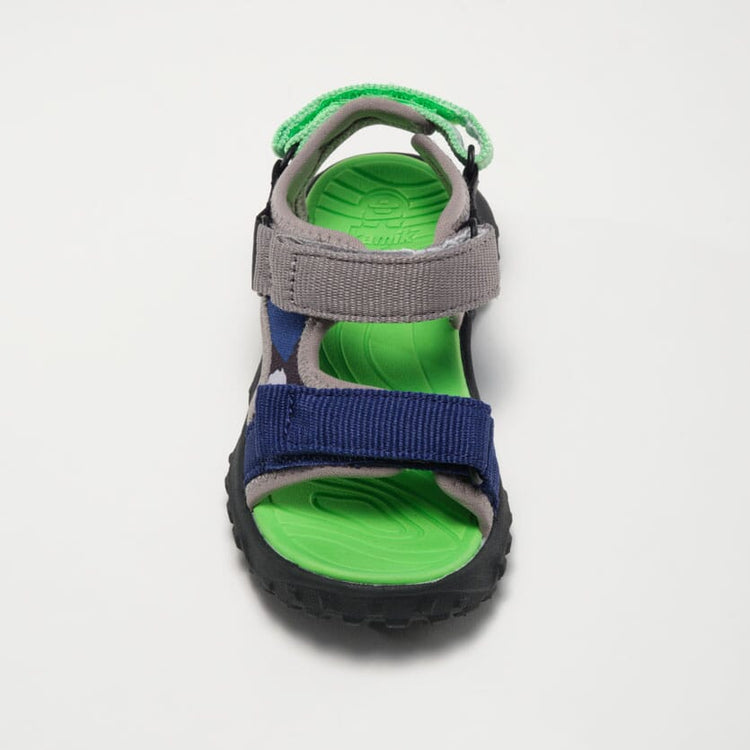 Kamik Harbor T Toddlers' Open-Toe Sandals - Black/Charcoal
