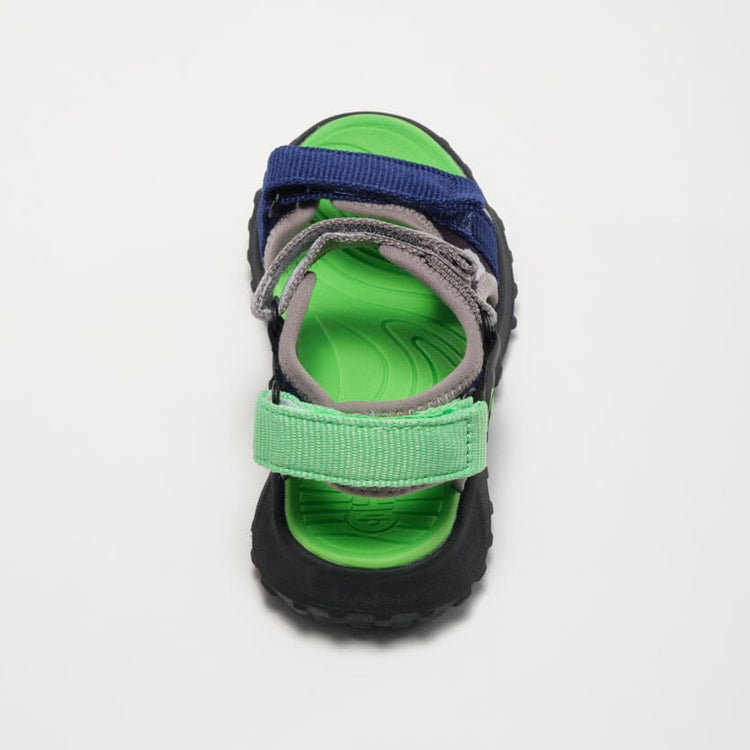 Kamik Harbor T Toddlers' Open-Toe Sandals - Black/Charcoal