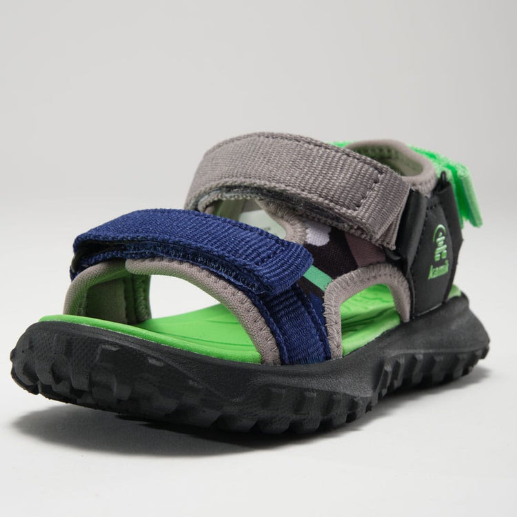 Kamik Harbor T Toddlers' Open-Toe Sandals - Black/Charcoal