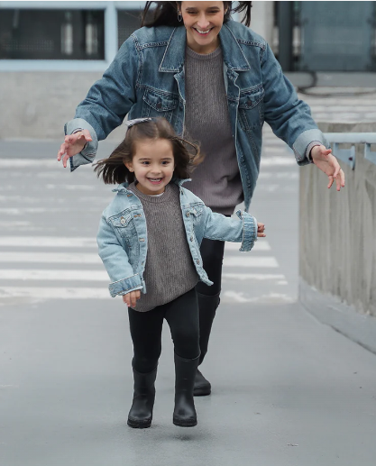 Kamik Rain Boots, children's shoes — alternate lifestyle view