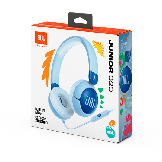 JBL Junior 320 – Wired On-Ear Kids' Headphones