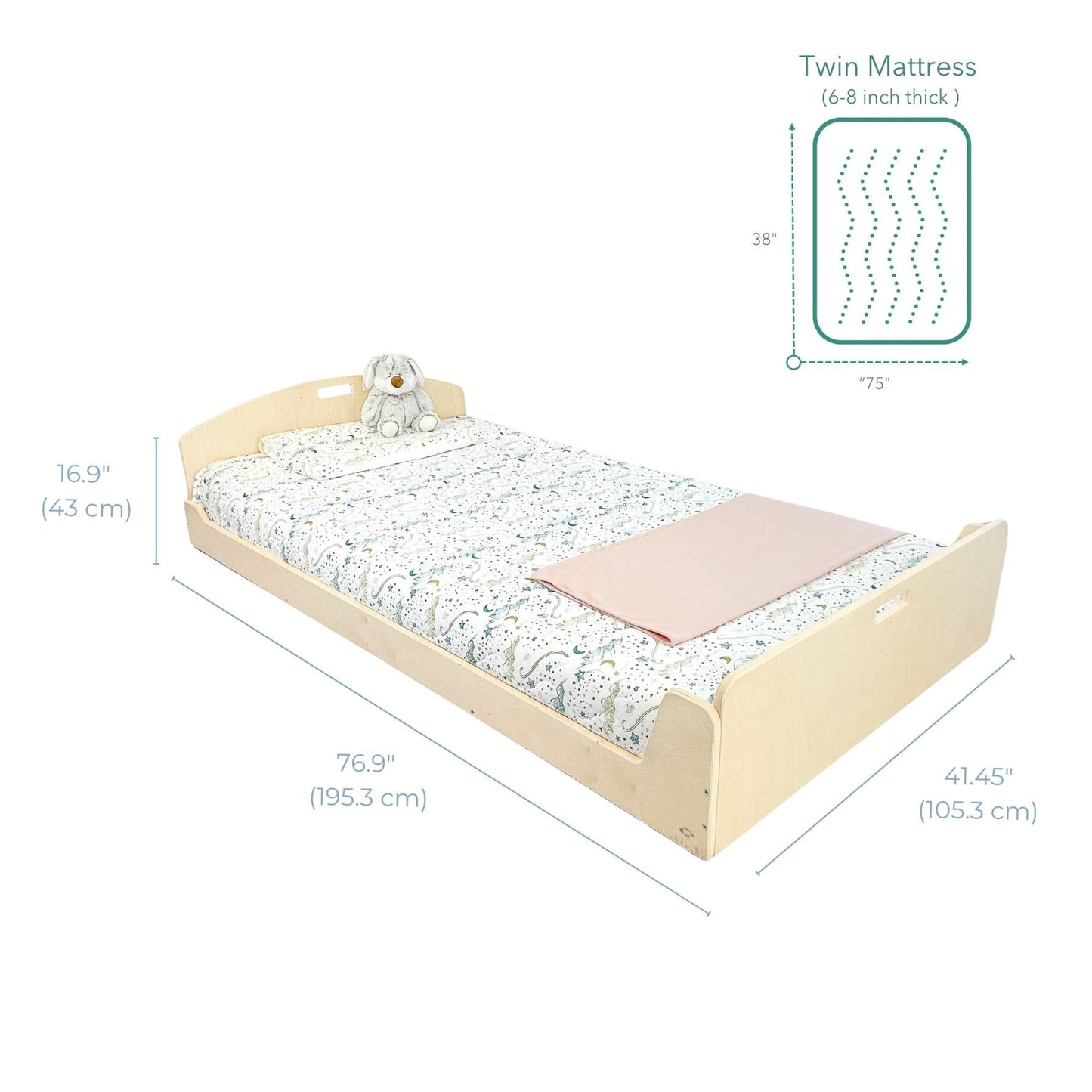 CHERRY - Montessori Floor Bed