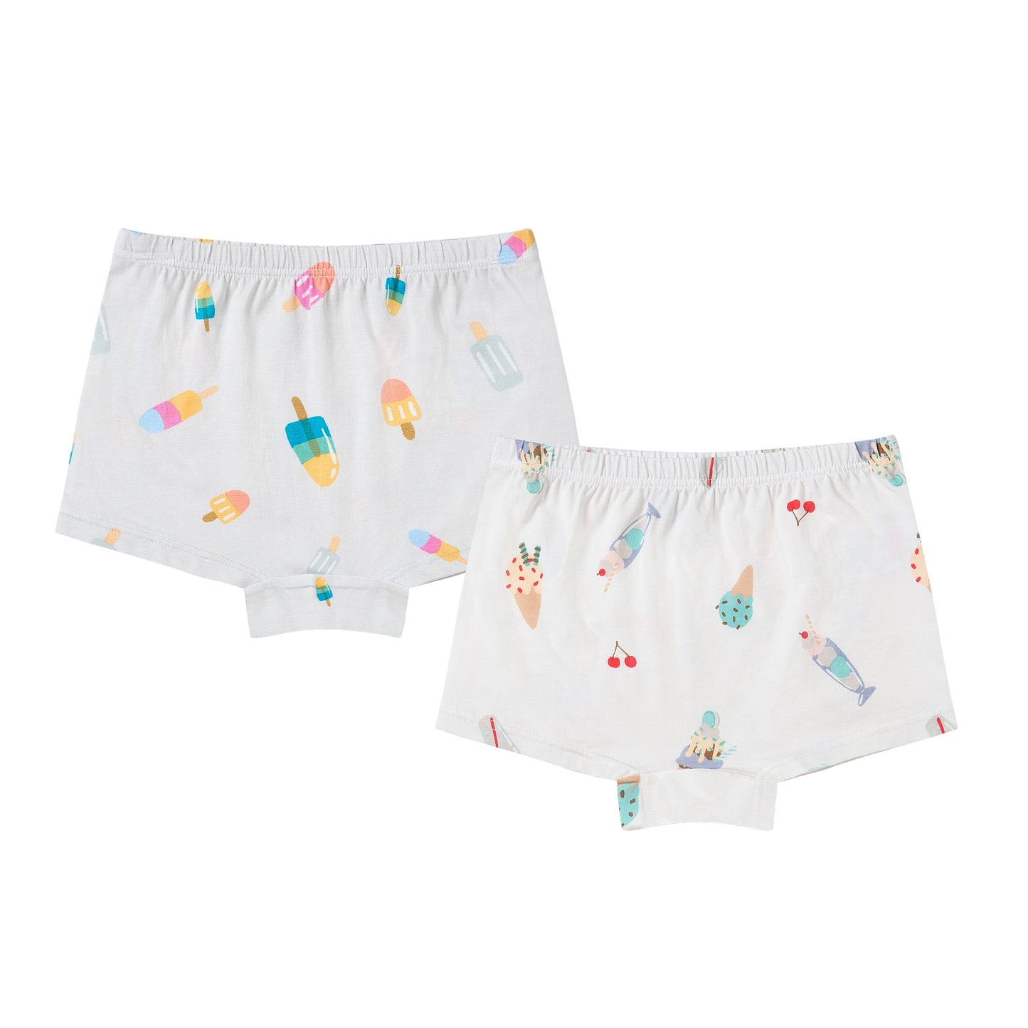 Nest Design - Bamboo Girls Boy Short Underwear (2 Pack) - Sweet Treats