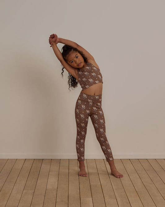 Rylee + Cru - Swift Sports Bra - Autumn Rose (Saddle)