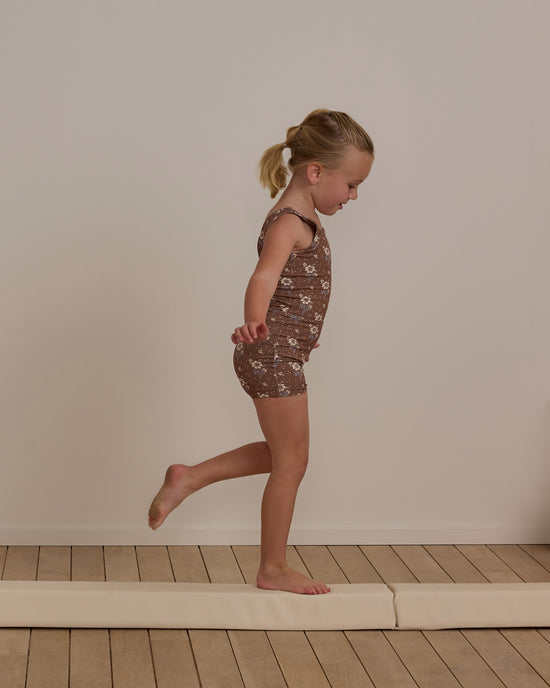 Rylee + Cru - Malibu Bodysuit - Autumn Rose (Saddle)