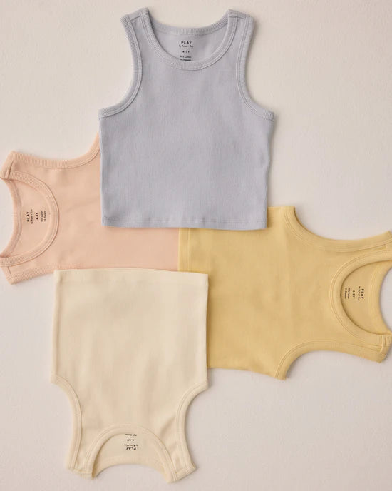 Rylee+Cru - Ribbed Tank Set