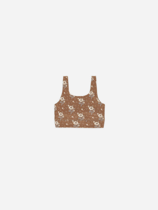 Rylee + Cru - Swift Sports Bra - Autumn Rose (Saddle)