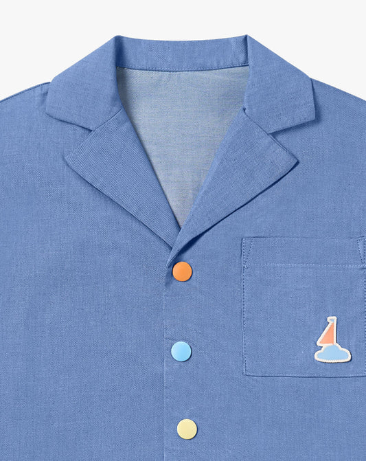 Nest Design - Denim Short Sleeve Tee