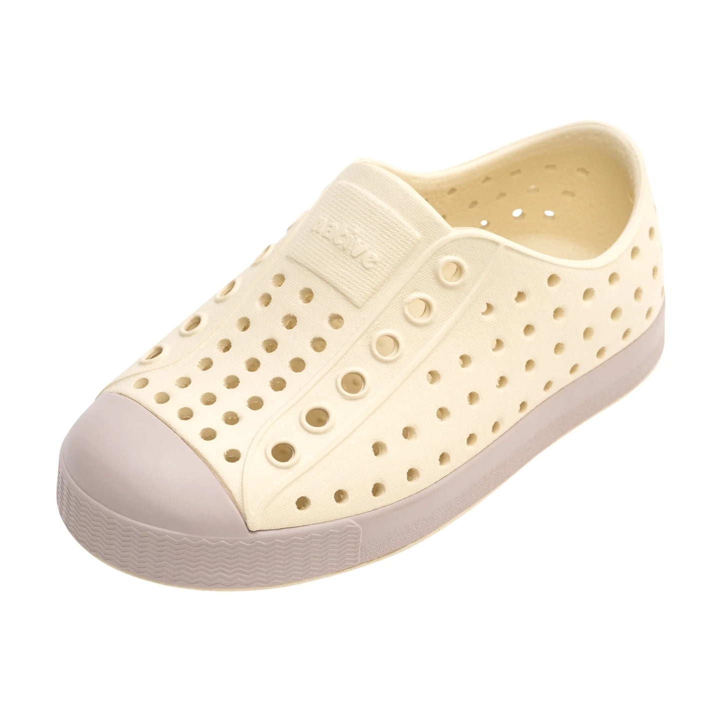 Native Shoes - Child Jefferson Slip On Sneaker - Bone White Series – Additional View 3