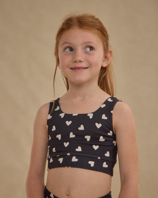 Rylee+ Cru - Swift Sports Bra - Hearts