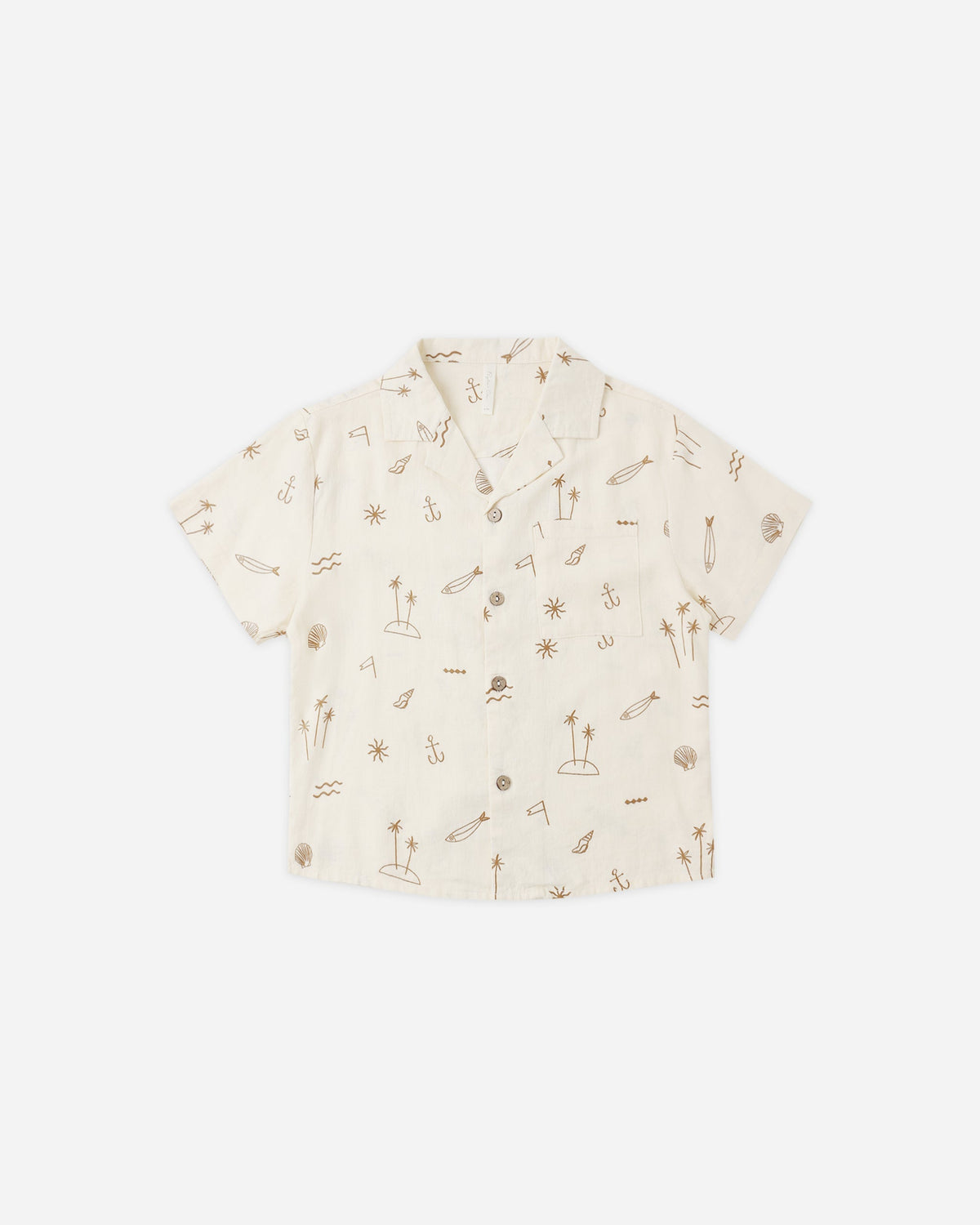 Rylee+ Cru - Lapel Collar Shirt Coastal